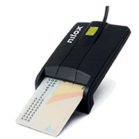 Miniatura 2 de LECTOR DNI ELECTRONICO NILOX NEGRO