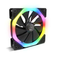 Miniatura 2 de VENTILADOR NOX S-FAN NEGRO 12 CM ARGB