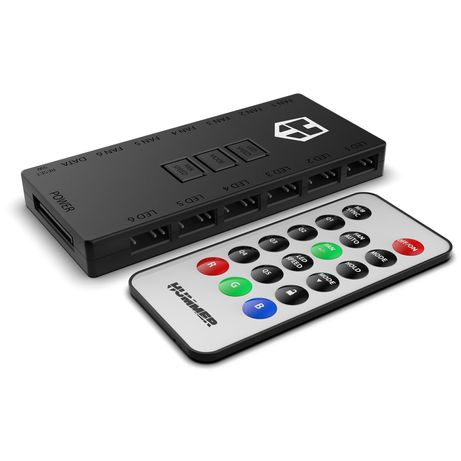 Nox HUMMER R-HUB Controlador ARGB Led/Ref. - Imagen 4 de 9 Nox HUMMER R-HUB Controlador ARGB Led/Ref. - Imagen 4 de 9