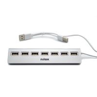 Miniatura 3 de HUB NILOX 7x USB C 2.0 ALUMINIO