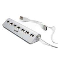 Miniatura 7 de HUB NILOX 7x USB C 2.0 ALUMINIO