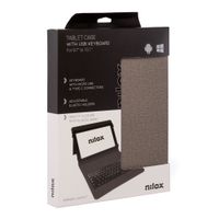Miniatura 13 de NILOX Funda teclado usb de 9.7 a 10.5 gris
