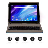 Miniatura 4 de FUNDA TECLADO NILOX USB 10.1" AZUL