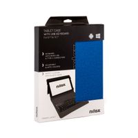 Miniatura 16 de FUNDA TECLADO NILOX USB 10.1" AZUL
