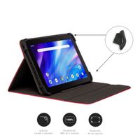 Miniatura 3 de FUNDA TABLET UNIVERSAL NILOX 10.1" ROJA