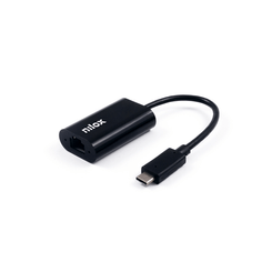 CABLE ADAPTADOR NILOX TIPO C A ETHERNET MACHO HEMBRA