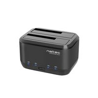 Miniatura 2 de DOCKING STATION NATEC KANGAROO DUAL USB 3.0 SATA NEGRA