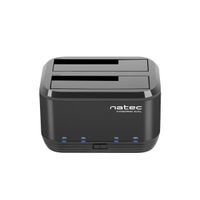 Miniatura 3 de DOCKING STATION NATEC KANGAROO DUAL USB 3.0 SATA NEGRA