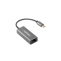 Miniatura 1 de ADAPTADOR NATEC CRICKET USB-C 3.1 A ETHERNET RJ45 1GB