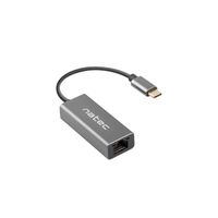 Miniatura 2 de ADAPTADOR NATEC CRICKET USB-C 3.1 A ETHERNET RJ45 1GB