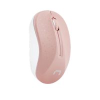 Miniatura 2 de RATON NATEC TOUCAN INALAMBRICO 1600 DPI OPTICO ROSA-BLANCO