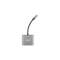 Miniatura 1 de ADAPTADOR NATEC MULTIPUERTO USB-C A USB 3.0 HDMI 4K
