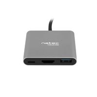 Miniatura 3 de ADAPTADOR NATEC MULTIPUERTO USB-C A USB 3.0 HDMI 4K