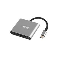 Miniatura 4 de ADAPTADOR NATEC MULTIPUERTO USB-C A USB 3.0 HDMI 4K