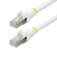 Miniatura 2 de 50cm LSZH CAT6a Ethernet Cable - White