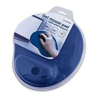 Miniatura 3 de ALFOMBRILLA DE GEL GEMBIRD  PARA RATON CON SOPORTE PARA MUNECA, AZUL