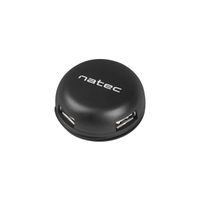 Miniatura 4 de HUB NATEC BUMBLEBEE 4 PUERTOS USB 2.0 NEGRO