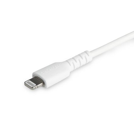 1M USB C TO LIGHTNING CABLE WHITE - ARAMID FIB ER - Imagen 4 de 6 1M USB C TO LIGHTNING CABLE WHITE - ARAMID FIB ER - Imagen 4 de 6