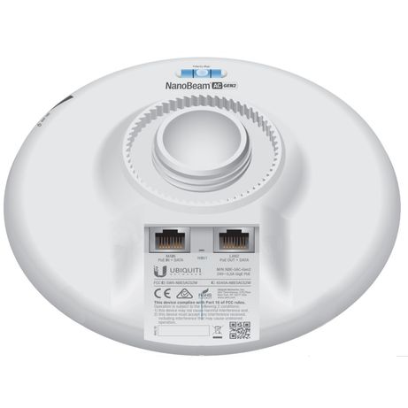 Ubiquiti NanoBeam AC NBE-5AC-Gen2 5GHz 19dBi - Imagen 7 de 7 Ubiquiti NanoBeam AC NBE-5AC-Gen2 5GHz 19dBi - Imagen 7 de 7
