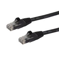 Miniatura 2 de 0.5m Black Snagless Cat6 UTP Patch Cable