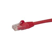 Miniatura 3 de CABLE 2M ROJO DE RED GIGABIT CAT6 ETHERNET RJ45 SNAGLE SS