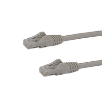Miniatura 1 de CABLE 1M GRIS DE RED GIGABIT CAT6 ETHERNET RJ45 SNAGLE SS