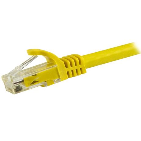 1.5 M CAT6 CABLE YELLOW SNAGLESS - 24 AWG COPPER WI RE - Imagen 3 de 3 1.5 M CAT6 CABLE YELLOW SNAGLESS - 24 AWG COPPER WI RE - Imagen 3 de 3