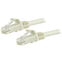 Miniatura 1 de 1.5 M CAT6 CABLE WHITE SNAGLESS - 24 AWG COPPER WI RE