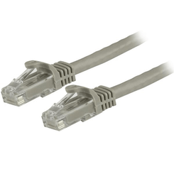 Cable de 1 5m Cat6 de Red Ethernet Gris RJ45 sin Enganches
