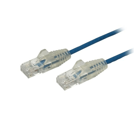 Cable 1m de Red Cat6 Sin Enganches Azul - Imagen 1 de 1 Cable 1m de Red Cat6 Sin Enganches Azul - Imagen 1 de 1