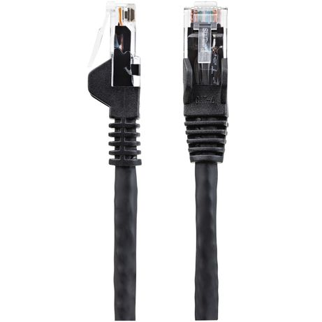 Cable de Red Ethernet CAT6 UTP sin Enganches - Negro - 50cm - Imagen 4 de 4 Cable de Red Ethernet CAT6 UTP sin Enganches - Negro - 50cm - Imagen 4 de 4