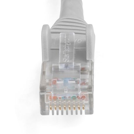1m LSZH CAT6 Ethernet Cable 10GbE Grey - Imagen 3 de 4 1m LSZH CAT6 Ethernet Cable 10GbE Grey - Imagen 3 de 4