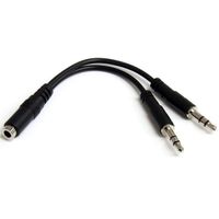 Miniatura 2 de 3.5MM 4 PIN TO 2X 3 PIN 3.5MM