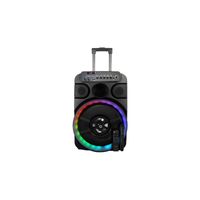 Miniatura 2 de ALTAVOZ SUNSTECH MUSCLES 12 40W BLUETOOTH/AUX/TF/USB/FM TROLLEY KARAOKE
