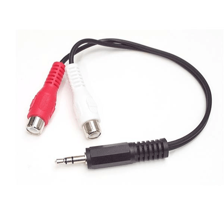 6IN STEREO AUDIO CABLE - 3.5MM - Imagen 1 de 2 6IN STEREO AUDIO CABLE - 3.5MM - Imagen 1 de 2