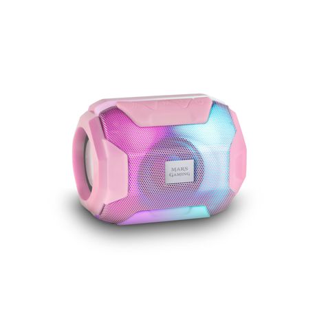 Mars Gaming Altavoz BLUETOOTH RGB MSBAX 10W PINK - Imagen 2 de 2 Mars Gaming Altavoz BLUETOOTH RGB MSBAX 10W PINK - Imagen 2 de 2