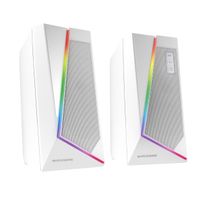 Miniatura 3 de ALTAVOCES 2.0 BLUETOOTH 5.0 MARS GAMING MS7 WHITE 20W RMS ILUMINACION RGB DINAMICO PROCESADOR DSP