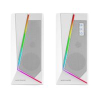 Miniatura 4 de ALTAVOCES 2.0 BLUETOOTH 5.0 MARS GAMING MS7 WHITE 20W RMS ILUMINACION RGB DINAMICO PROCESADOR DSP