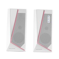 Miniatura 6 de ALTAVOCES 2.0 BLUETOOTH 5.0 MARS GAMING MS7 WHITE 20W RMS ILUMINACION RGB DINAMICO PROCESADOR DSP