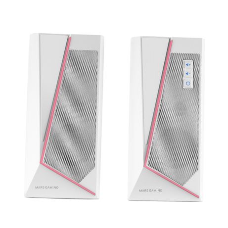 ALTAVOCES 2.0 BLUETOOTH 5.0 MARS GAMING MS7 WHITE 20W RMS ILUMINACION RGB DINAMICO PROCESADOR DSP - Imagen 6 de 12 ALTAVOCES 2.0 BLUETOOTH 5.0 MARS GAMING MS7 WHITE 20W RMS ILUMINACION RGB DINAMICO PROCESADOR DSP - Imagen 6 de 12