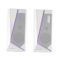 Miniatura 7 de ALTAVOCES 2.0 BLUETOOTH 5.0 MARS GAMING MS7 WHITE 20W RMS ILUMINACION RGB DINAMICO PROCESADOR DSP
