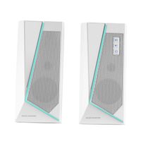 Miniatura 8 de ALTAVOCES 2.0 BLUETOOTH 5.0 MARS GAMING MS7 WHITE 20W RMS ILUMINACION RGB DINAMICO PROCESADOR DSP