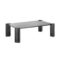 Miniatura 2 de AISENS - SOPORTE ELEVADOR CRISTAL PARA MONITOR/PORTÁTIL, NEGRO