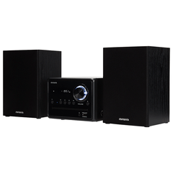 MICRO CADENA DE MUSICA AIWA MSBTU-300 BLUETOOTH 4.2 REPRODUCTOR DE CD / USB RADIO FM 2 ALTAVOCES 10+