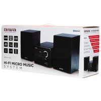 Miniatura 8 de MICRO CADENA DE MUSICA AIWA MSBTU-300 BLUETOOTH 4.2 REPRODUCTOR DE CD / USB RADIO FM 2 ALTAVOCES 10+
