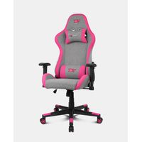 Miniatura 2 de DRIFT Silla Gaming DR90 PRO Gris/Rosa