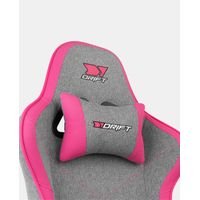 Miniatura 7 de DRIFT Silla Gaming DR90 PRO Gris/Rosa