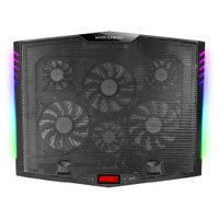 Miniatura 4 de BASE DE REFRIGERACION PARA PORTATILES MARS GAMING CON SOPORTE ADICIONAL DE MOVIL/TABLET PARA PORTATIL HASTA 17" ILUMINACION RGB