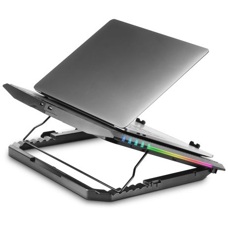 BASE DE REFRIGERACION PARA PORTATILES MARS GAMING CON SOPORTE ADICIONAL DE MOVIL/TABLET PARA PORTATIL HASTA 17" ILUMINACION RGB - Imagen 5 de 7 BASE DE REFRIGERACION PARA PORTATILES MARS GAMING CON SOPORTE ADICIONAL DE MOVIL/TABLET PARA PORTATIL HASTA 17" ILUMINACION RGB - Imagen 5 de 7