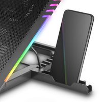 Miniatura 6 de BASE DE REFRIGERACION PARA PORTATILES MARS GAMING CON SOPORTE ADICIONAL DE MOVIL/TABLET PARA PORTATIL HASTA 17" ILUMINACION RGB